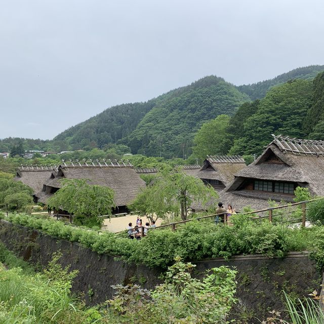 Reconstructed Japanese traditional village