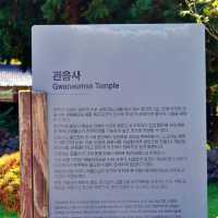☸️ 제주가을과 함께하는 열려있는 사찰, 관음사