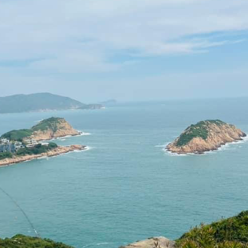 Exploring out the  Shek O Beach 