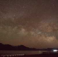 A night at pangong lake