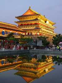 Architectural beauty in Xian