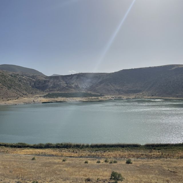 土耳其遊記 Cappadocia 綠線行程 - 土耳其最大的火口湖 Narlıgöl Crater Lake