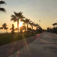 At the beach in Kocaeli, Turkey 