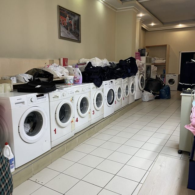 土耳其遊記 Ankara 市中心附近的洗衣店 超方便