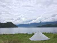 Wild Camping at Lige Village - Lugu Lake