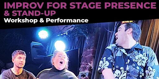 Improv for Stage Presence and Stand-up Class | Sugar Space Arts Warehouse