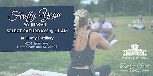 Outdoor Yoga at Firefly Distillery w/ Reagan Sobel | Firefly Distillery