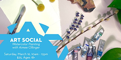 Art Social: Nature-Inspired Watercolor Painting | The Vision Gallery