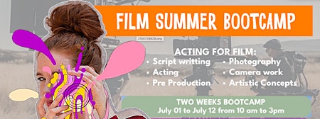 FILM BOOT CAMP FOR TEENS SUMMER 2024 (TWO WEEKS) | Take One Acting Studio