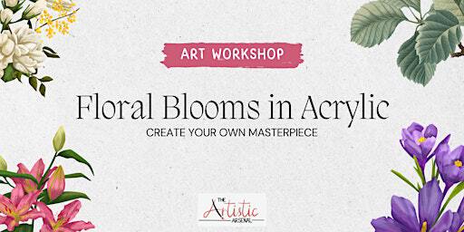 Paint Night - Floral Blooms in Acrylic | Canoe Landing Community Recreation Centre