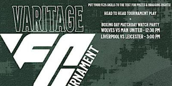 VARITAGE: Boxing Day FC Tournament | Varitage Brew Works