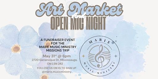 Art Market and Open Mic night | 2720 Gananoque Dr