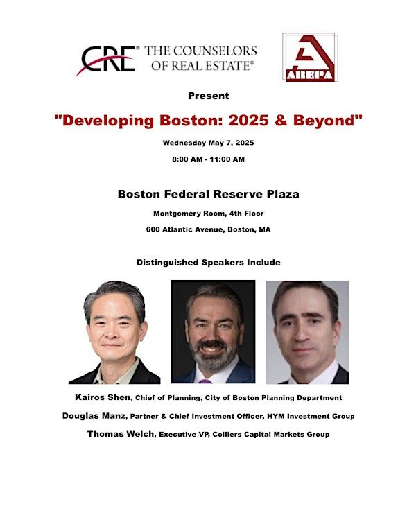 Developing Boston: 2025 & Beyond | Federal Reserve Plaza