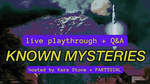 Known Mysteries | play-through + Q&A | Arlington Five