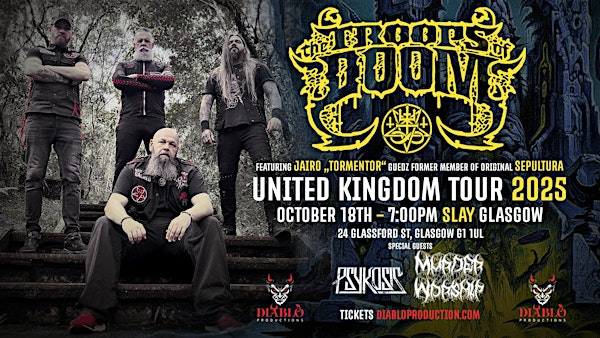The Troops of Doom in Glasgow | Slay Glasgow