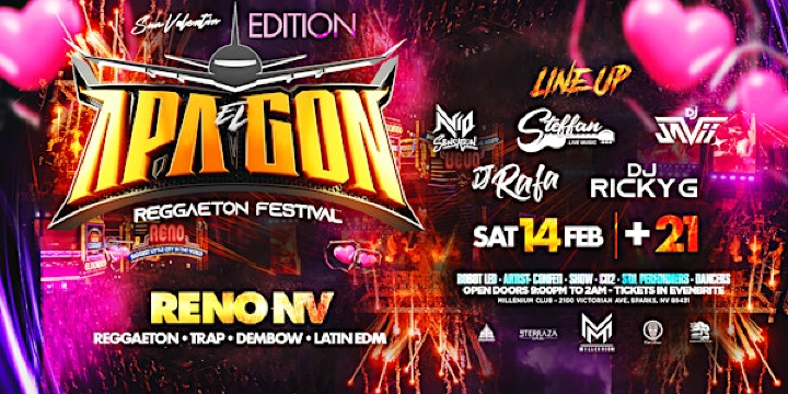 ✈️ EL APAGÓN REGGAETON FESTIVAL | RENO NEVADA ✈️ | Millennium Night Club