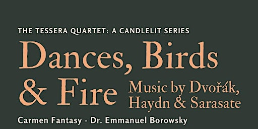 The Tessera Quartet in Ayr: Dances, Birds & Fire | Holy Trinity Episcopal Church