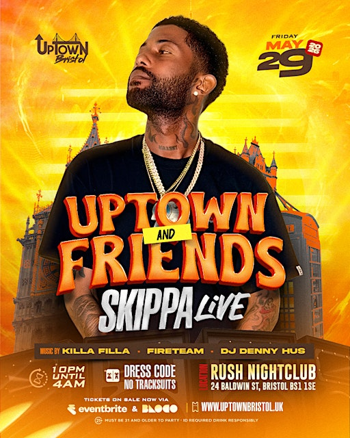 Skippa live- Bristol | Rush Bristol