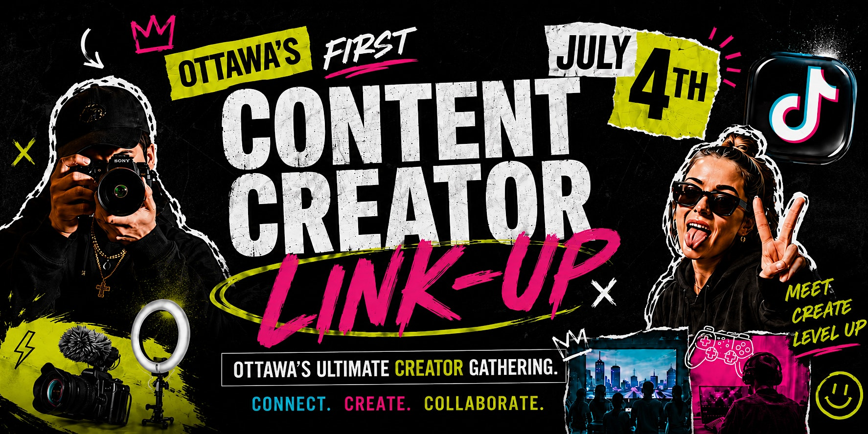 OTTAWA CONTENT CREATOR  LINK-UP | 70 Bongard Ave