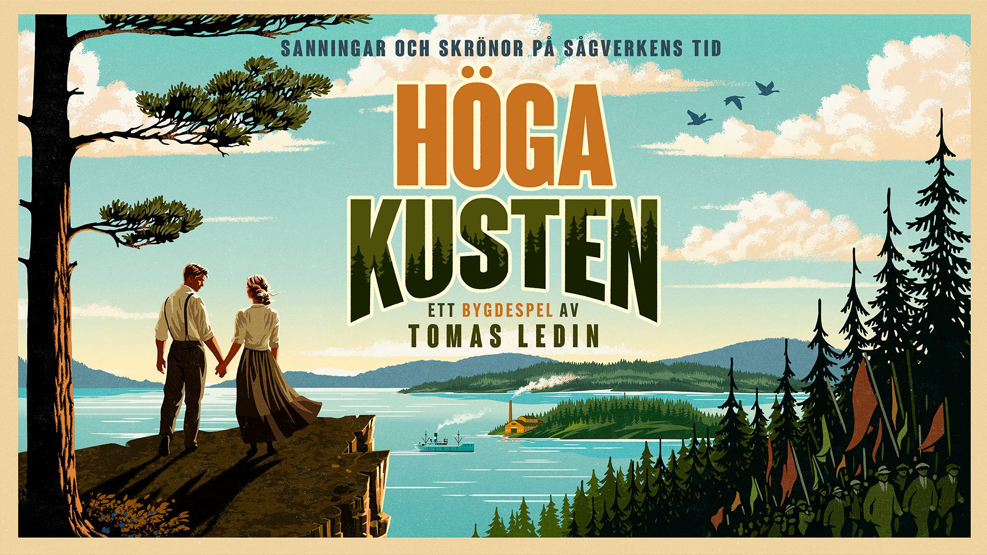 Bygdespelet Höga Kusten 2026 (Lövvik) | Höga Kusten Frilufsteater