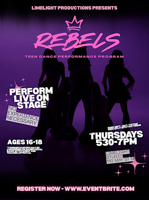 REBELS - TERM 1 REGISTRATION | 112 May St N