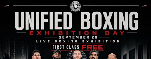Unified Boxing Exhibition Day | Free Boxing Event | Unified Training Centre