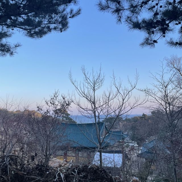 산과 바다뷰를 모두 갖춘 절, 낙산사에서 힐링하기