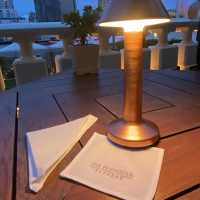 Dinner at River Cafe & Terrace at The Peninsula 