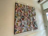 Modern art collection
