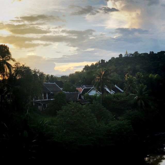Scenic viewpoints In Luang Prabang city