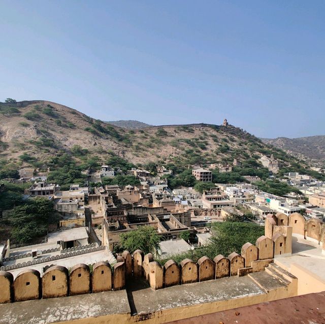 Another day at the Magnificent Amer Fort 