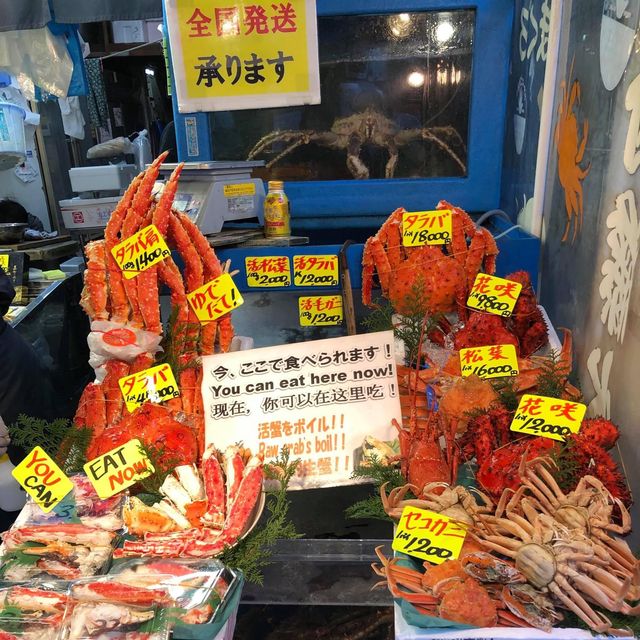 日本🇯🇵築地市場立食掃街😌朝早必食爆食景點