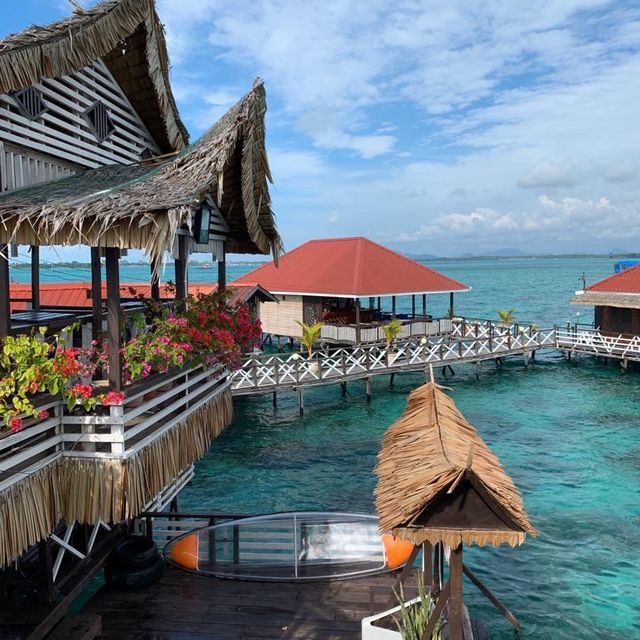 Lato-Lato water house Semporna, Sabah