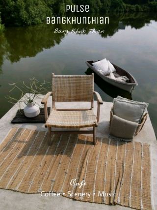 Pulse, a super chill cafe in the middle of the water, Bang Khun Thian