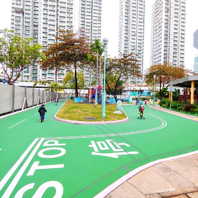 沙田交通安全公園 遊戲中學習遵守道路規則