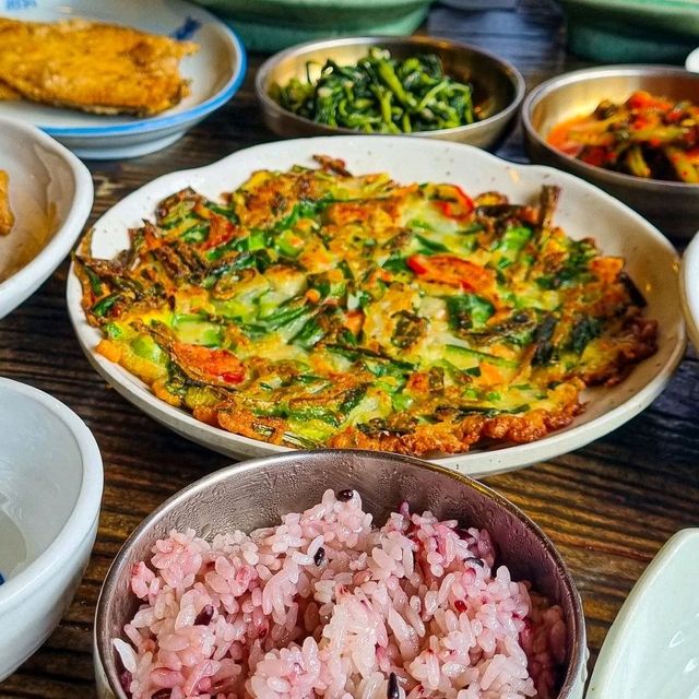 인사동 '촌'에서 한정식!