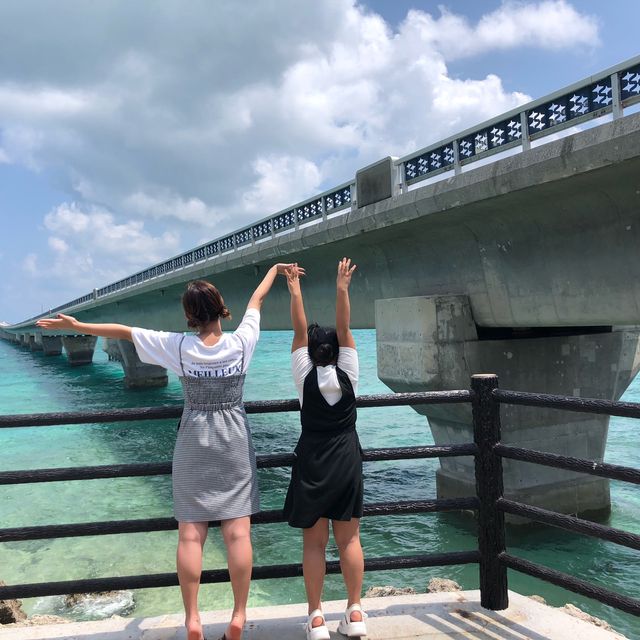 日本で1番　海がきれいな宮古島