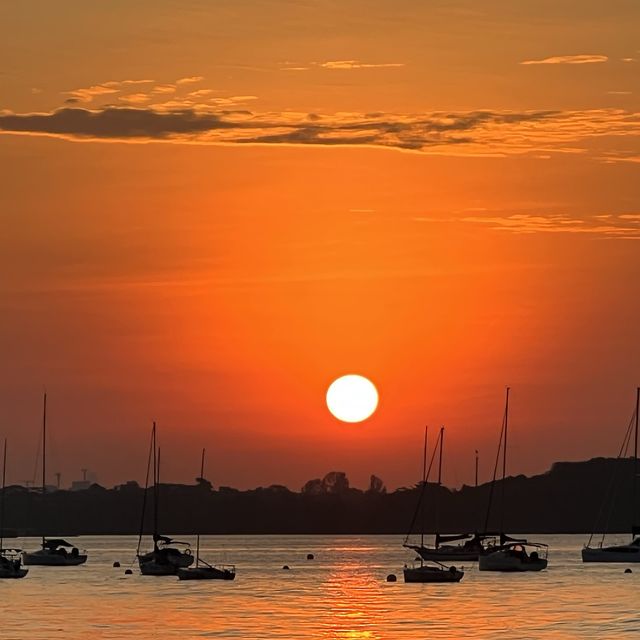 One of the best places to watch sunsets in SG