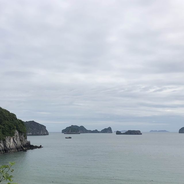 the most beautiful beach in Cat Ba 