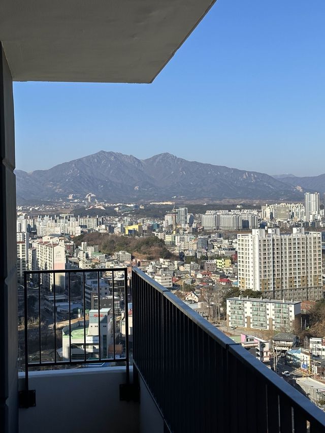 겨울바다뷰를 볼 수 있는 속초 숙소
