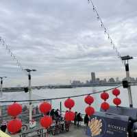 【台北 大稻埕碼頭】欣賞河岸日落 | 貨櫃市集美食