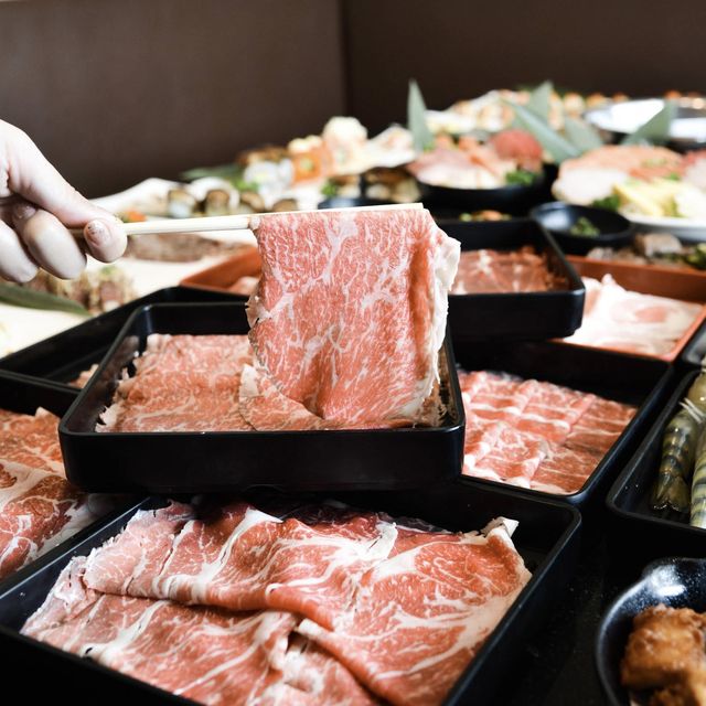 บุฟเฟ่ต์ชาบูซูชิพรีเมียมกินได้ไม่อั้น2ชั่วโมง