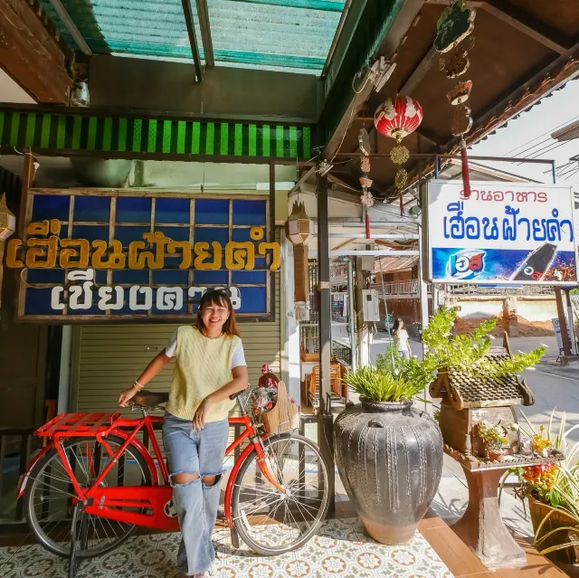 เฮือนฝ้ายคำ ร้านอาหารที่เชียงคาน