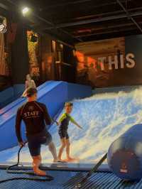 Indoor surfing in Mall of Tripla Finland 