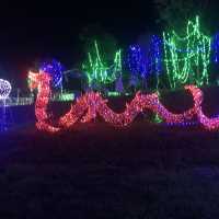 Night view at the Anhui Lu’an Ecological park