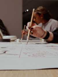 Calligraphy in Shanghai, China🇨🇳✈️