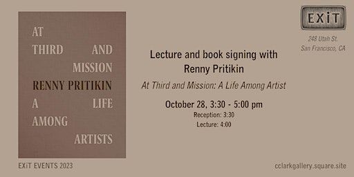 Lecture and Book Signing with Renny Pritikin | Catharine Clark Gallery
