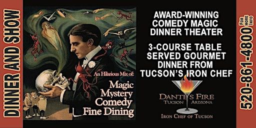 Mystery & Magic Dinner Theater - "Murder at the Magic Show II" | Mystery & Magic Dinner Theater Playhouse