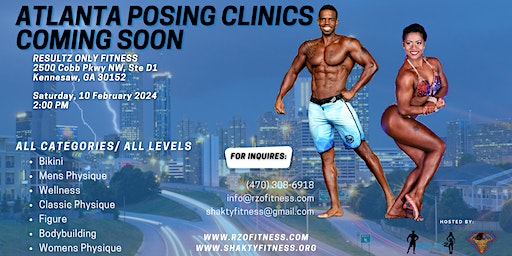 Atlanta Posing Clinics | Resultz Only Fitness