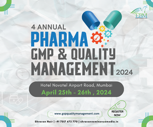 Pharma GMP and Quality Management 2024 | Mumbai